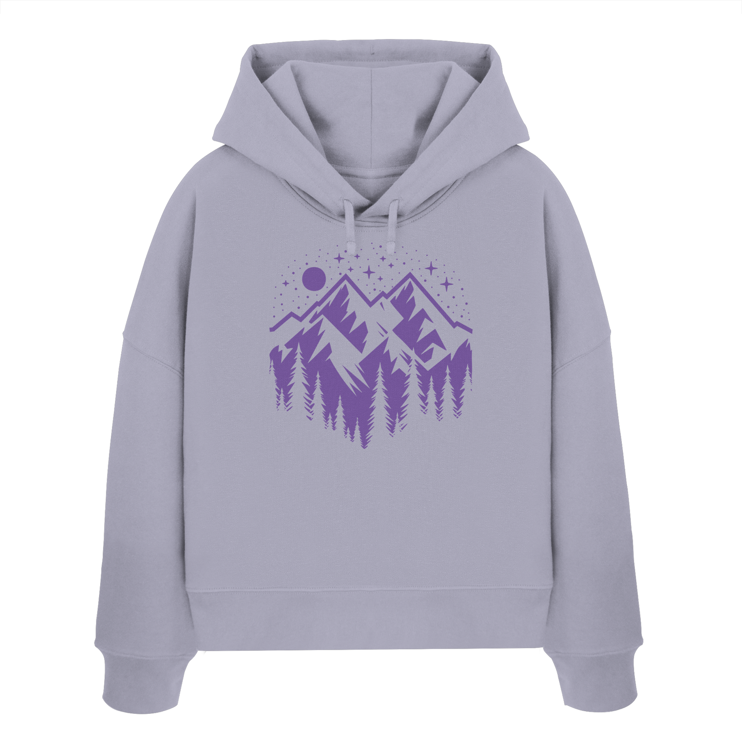 Moonlight - Womens Organic Boxcut Hoodie