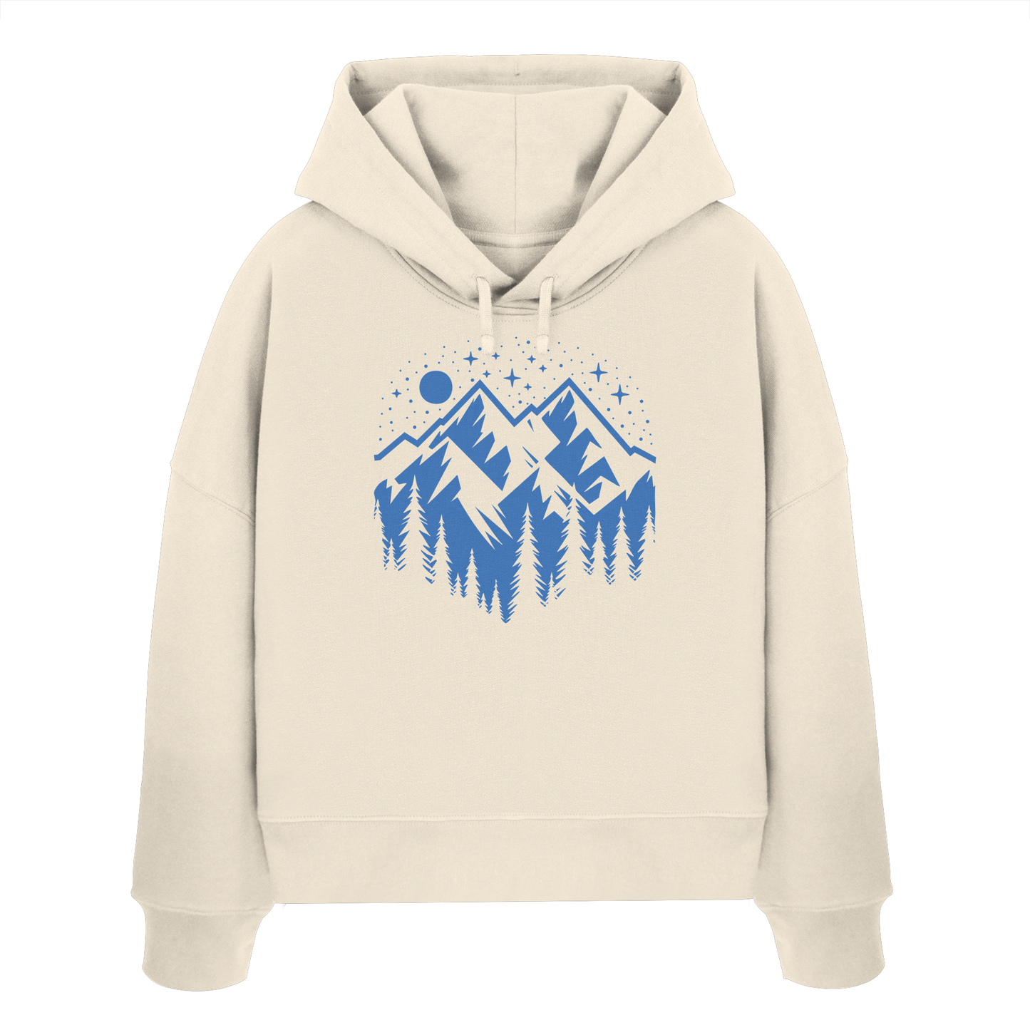 Moonlight - Womens Organic Boxcut Hoodie